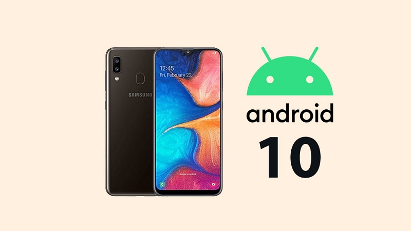 Galaxy A20 chính thức lên đời Android 10 với giao diện One UI 2.0