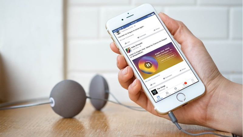 Cách thêm bài hát vào trang cá nhân Facebook