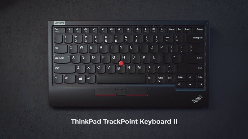 Lenovo ra mắt bàn phím Bluetooth ThinkPad TrackPoint II