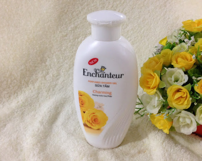 Bao bì, thành phần của sữa tắm Enchanteur