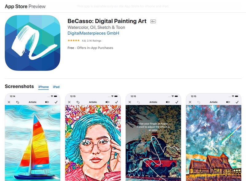 Ứng dụng chụp ảnh iOS tính phí đang miễn phí có thời hạn Ứng dụng chụp ảnh iOS tính phí đang miễn phí có thời hạn