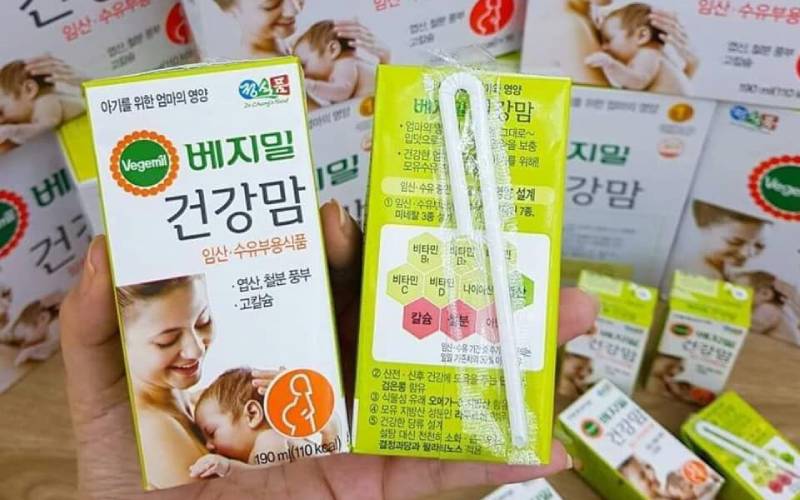 Sữa bầu Hàn Quốc Vegemil Sữa bầu Hàn Quốc Vegemil