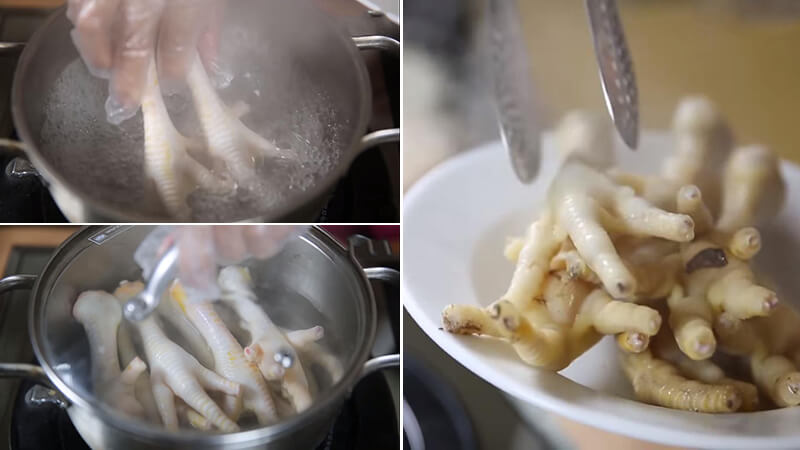 How to make delicious boneless chicken feet salad