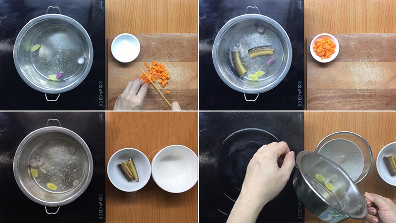 Bước 1: Sơ chế nguyên liệu