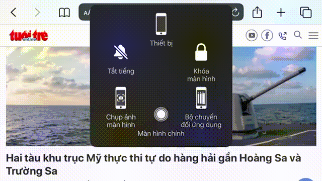 Mẹo iPhone hữu ích