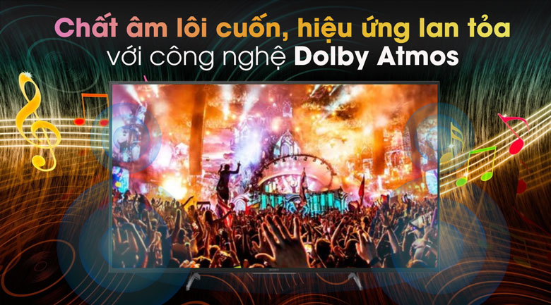  công nghệ âm thanh vòm Dolby Vision ATMOS