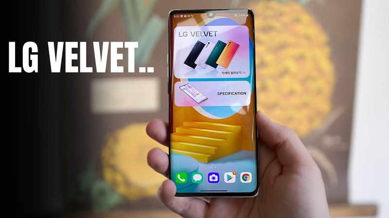 Trên tay mặt trước LG Velvet Trên tay mặt trước LG Velvet