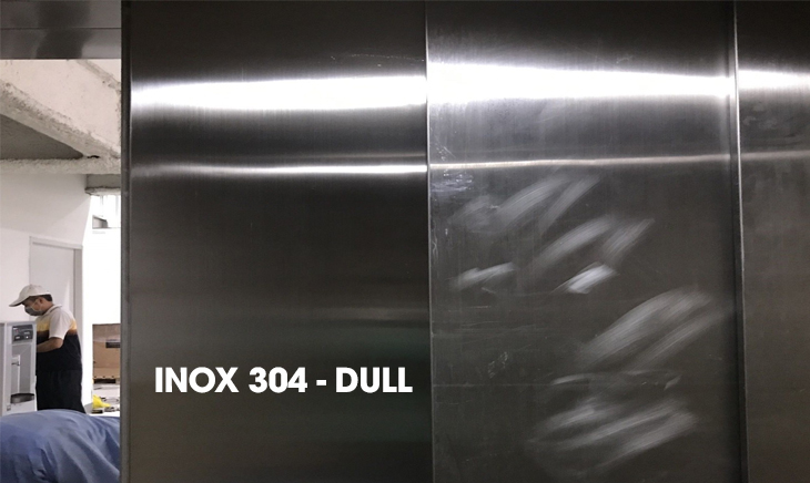Các loại bề mặt inox 304 phổ biến hiện nay > Các loại bề mặt inox 304 phổ biến hiện nay - Inox 304 - DULL