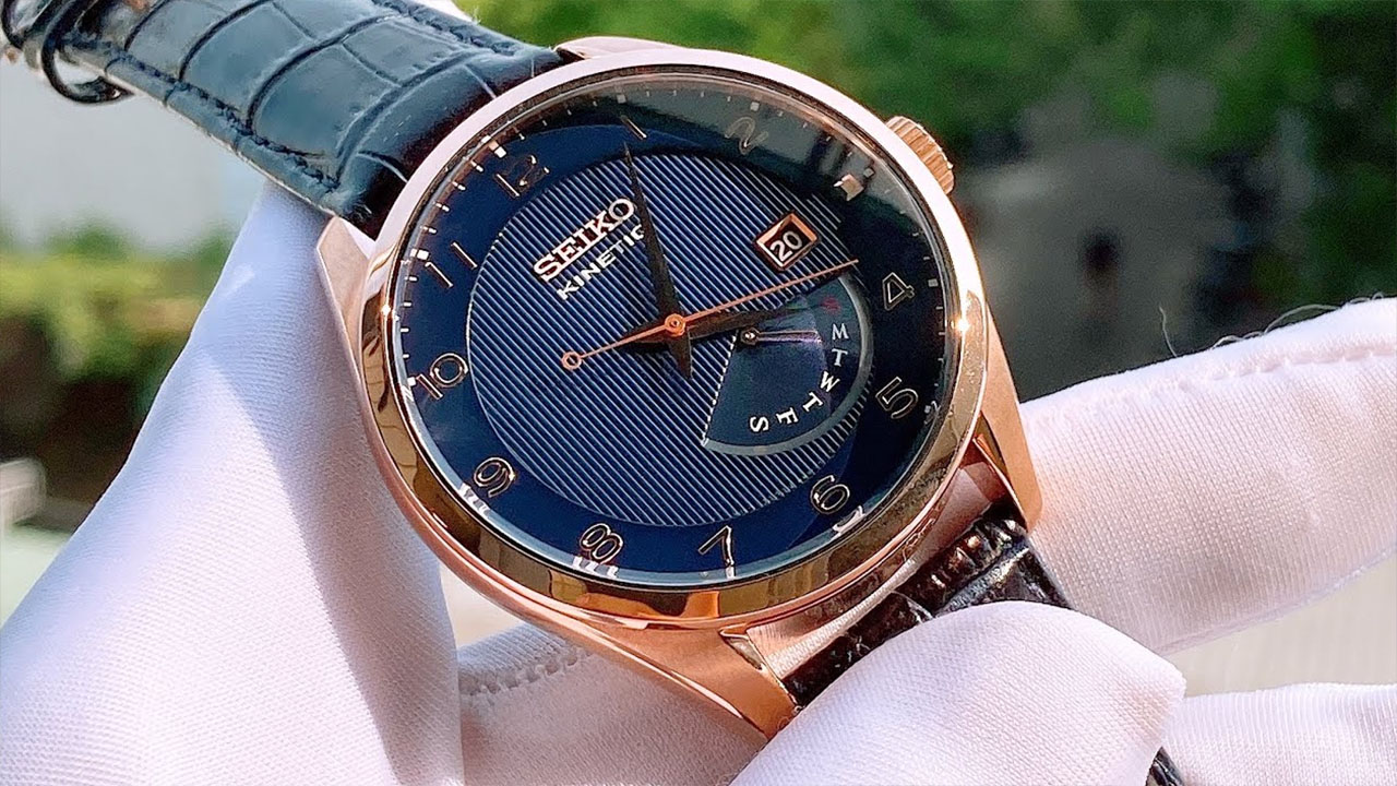 Thiết kế của Seiko Kinetic Blue Thiết kế của Seiko Kinetic Blue