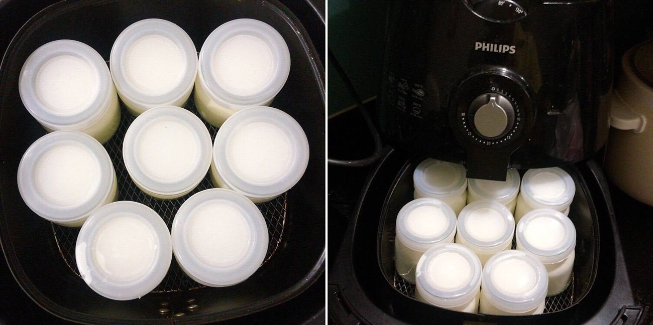 Cách ủ sữa chua bằng nồi áp suất thơm ngon, bổ dưỡng