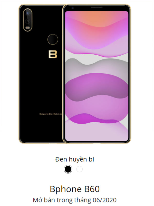 Bphone B60 đen Bphone B60 đen