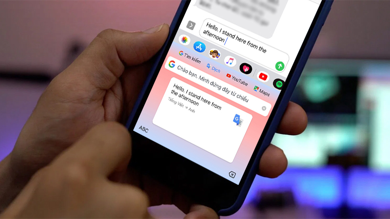 Hướng dẫn dịch ngôn ngữ trực tiếp trên thời gian thực bàn phím iPhone Hướng dẫn dịch ngôn ngữ trực tiếp trên thời gian thực bàn phím iPhone