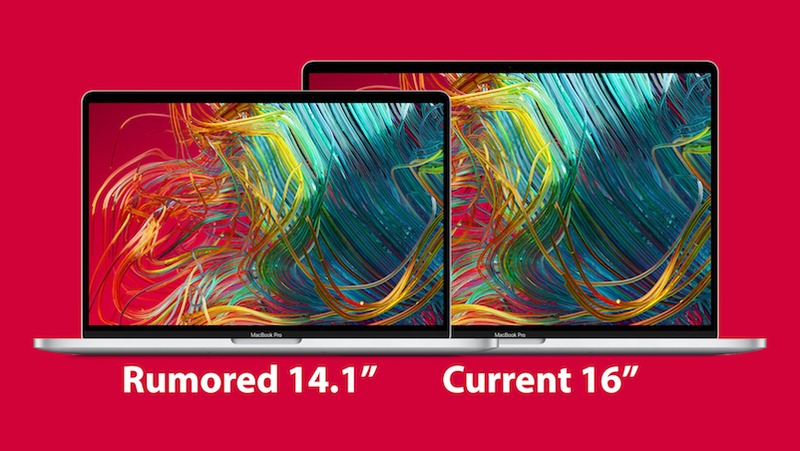 MacBook Pro 14 inch thay thế cho phiên bản 13 inch sẽ được trình làng vào năm 2021, đi kèm màn hình Mini-LED ngon hơn
