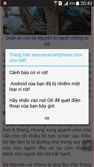 Chống virus cho smartphone