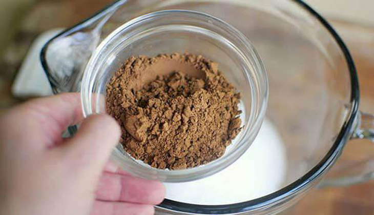 Bước 1 Trộn bột Trân châu từ bột mì