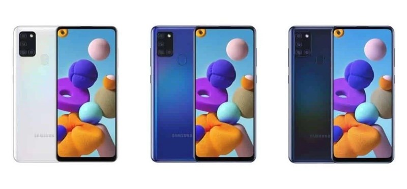 Galaxy A21s lộ ảnh báo chí sắc nét với màn hình nốt ruồi, 4 camera mặt sau, pin 5.000 mAh và giá bán khá phải chăng