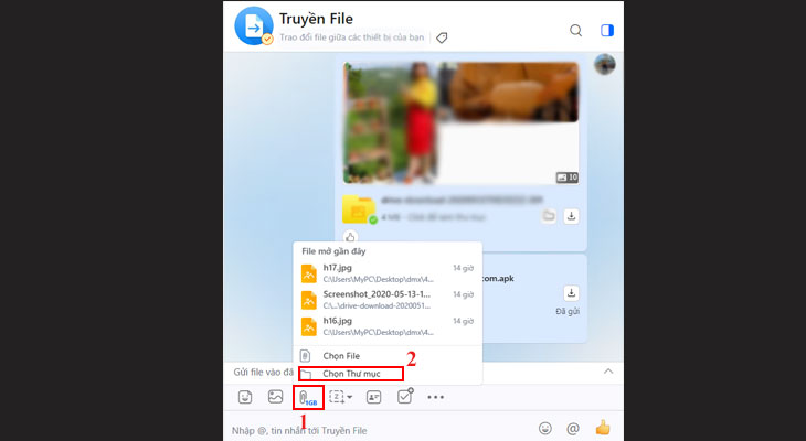 Truyền File qua máy tính