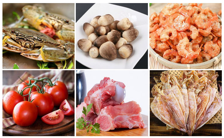 nguyên liệu cần dùng nguyên liệu cần dùng