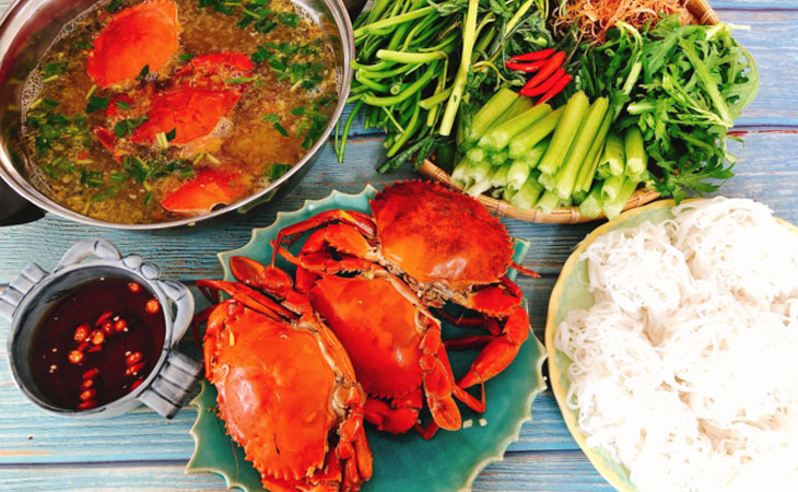 món lẩu cua biển thơm ngon món lẩu cua biển thơm ngon