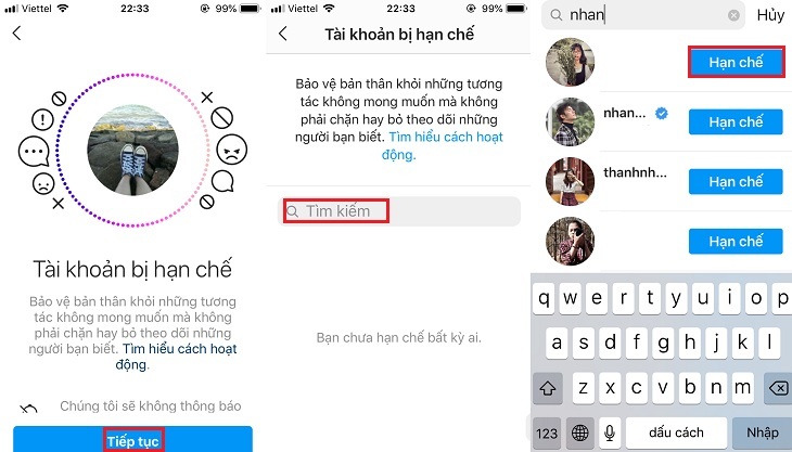 Cách hạn chế người dùng Instagram không cần unfollow, chặn tài khoản