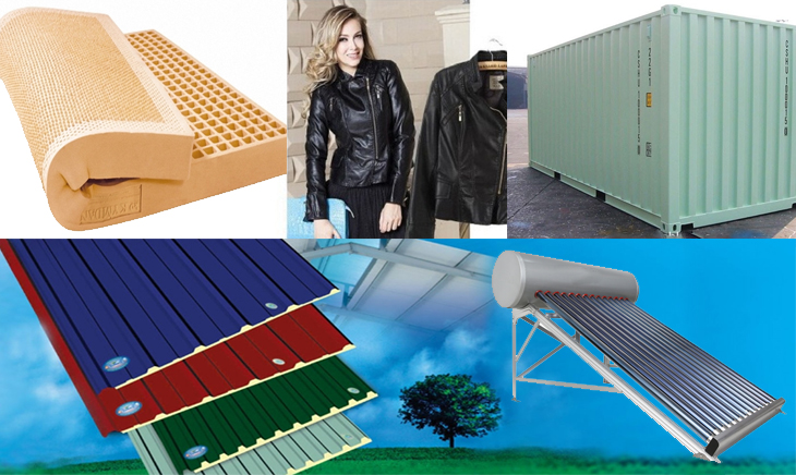 Ứng cụng của Polyurethane