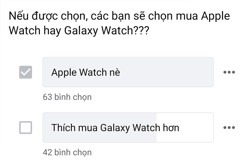 Apple Watch hay Galaxy Watch