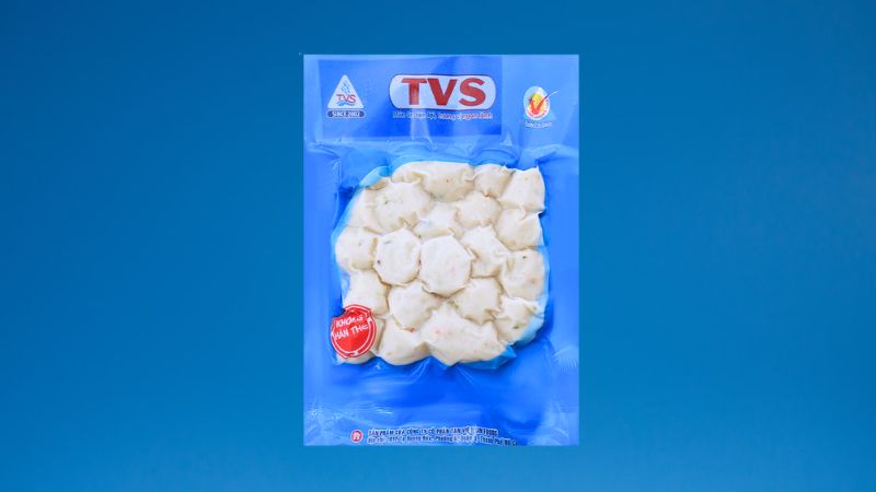 Chả cá trứng cút Tân Việt Sin gói 500g