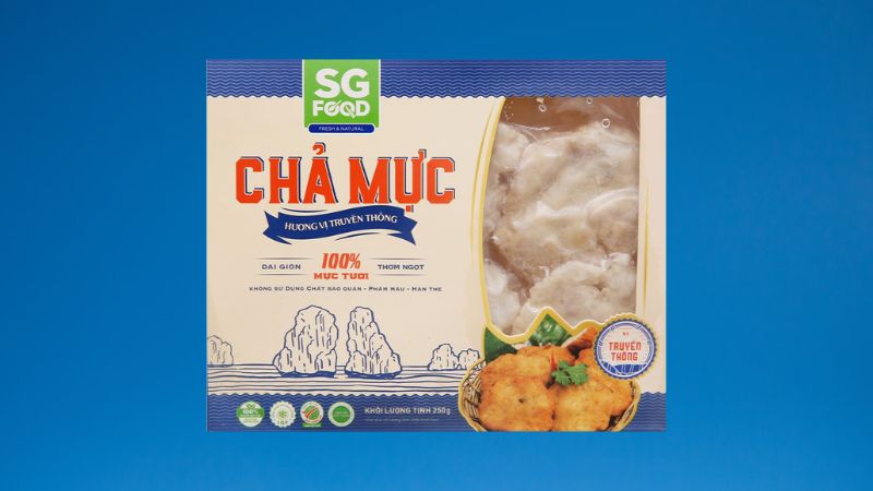 Chả mực hương vị truyền thống SG Food