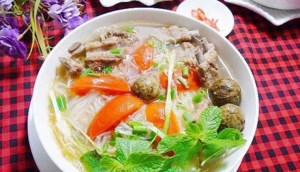 Cách nấu bún sườn nấu chua, bữa sáng ngon miệng chiêu đãi cả nhà