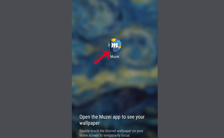 3 cách tự động thay đổi hình nền trên điện thoại Android cực hay > Thay đổi hình nền bằng cách sử dụng Muzei Live Wallpaper