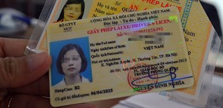 Cách đổi mới và cấp lại giấy phép lái xe bị mất không cần thi lại