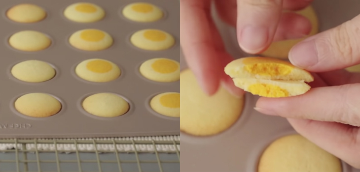 Bước 5 Tạo hình và nướng bánh Bánh quy Cookie trứng