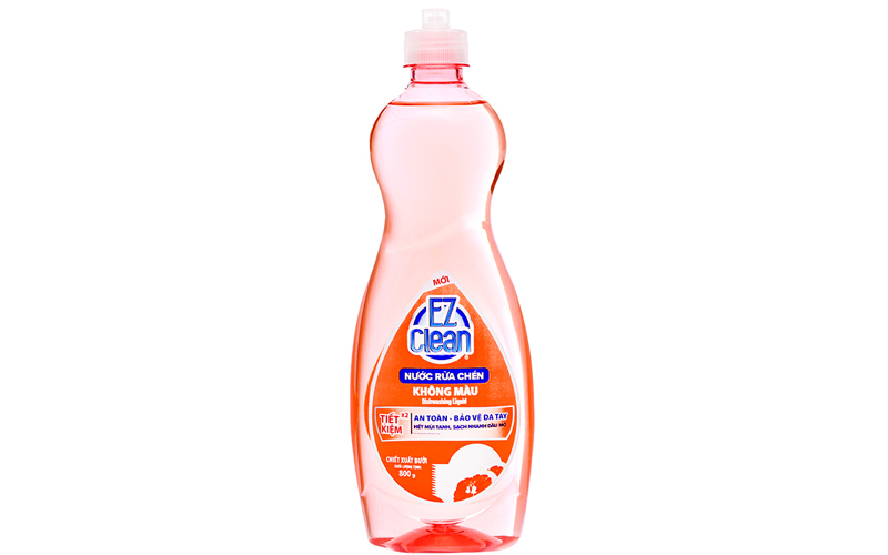 Tặng 1 chai nước rửa chén Ez Clean hương bưởi 800g