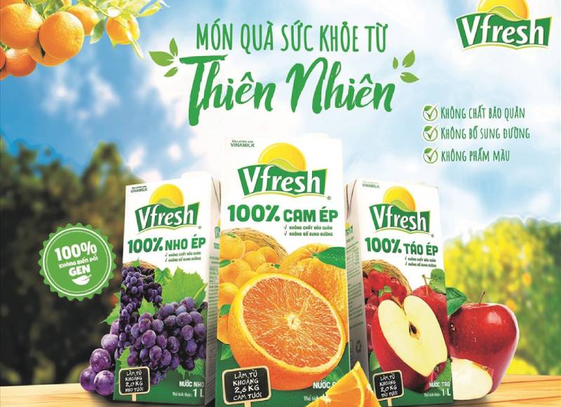 Nước ép trái cây vfresh Nước ép trái cây vfresh