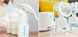 Máy hút sữa bằng tay và máy hút sữa bằng điện có gì khác nhau? Nên mua loại nào?