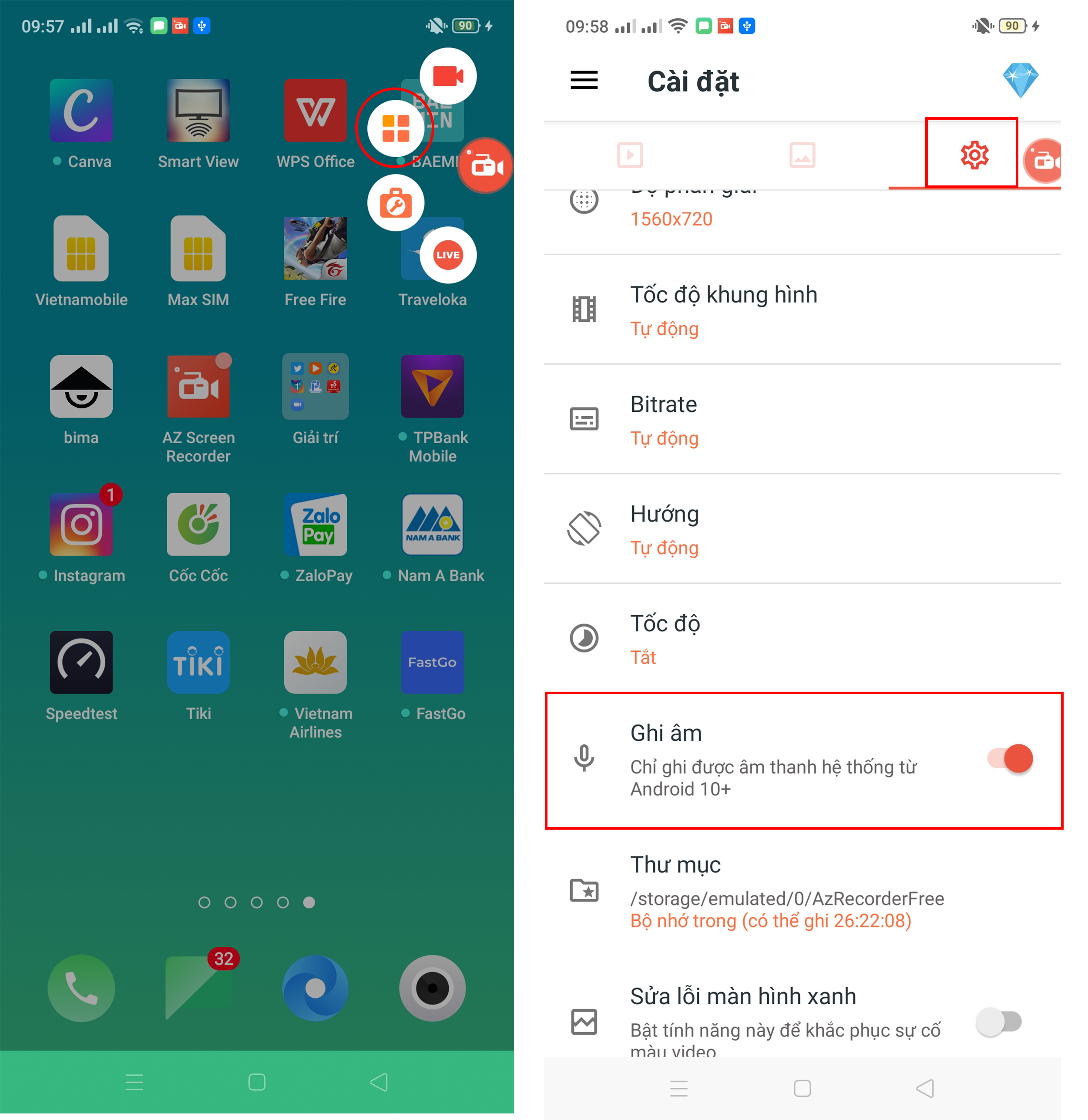 2 Cách Quay Màn Hình Có Âm Thanh Trên Điện Thoại Android Cực Dễ