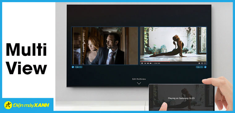 Cách sử dụng tính năng Multi View trên tivi Samsung mới nhất