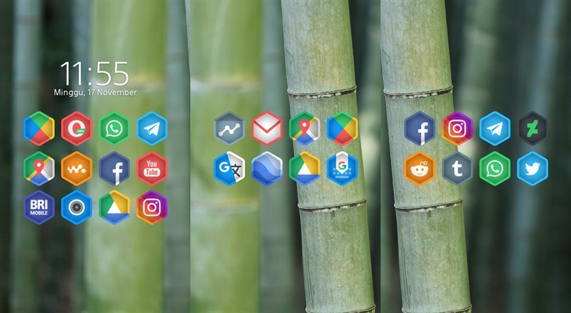 Cuticon Hexa - Icon Pack