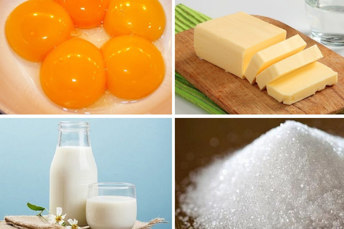 Nguyên liệu món ăn kem bơ