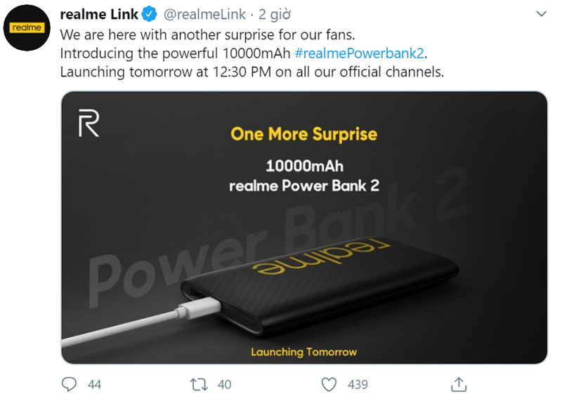 Realme Power Bank 2