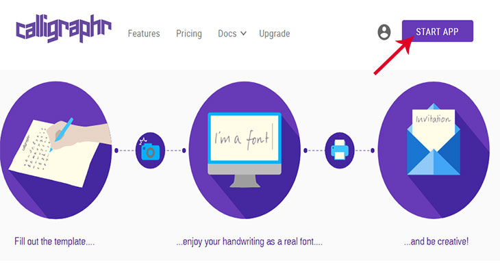 Cách chuyển đổi chữ viết tay của bạn thành một font chữ nghệ thuật > Cách dùng Calligraphr để biến chữ viết tay thành font chữ