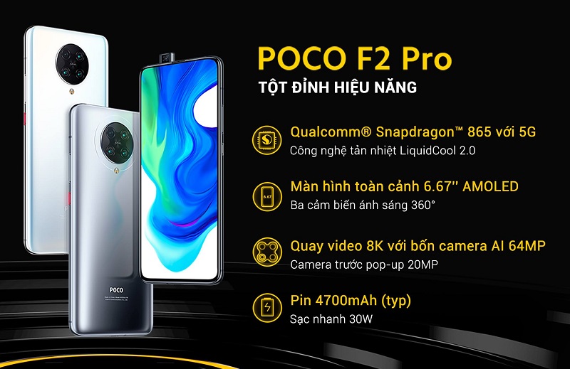 Poco F2 Pro chính thức ra mắt tại Việt Nam, giá tốt chỉ từ  triệu