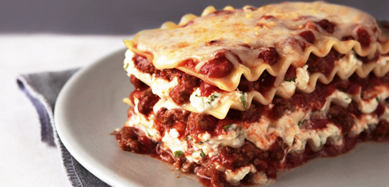 Sự khác biệt về lasagna giữa các vùng