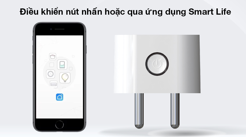 Ổ Cắm Thông Minh Điện Quang Apollo ĐQ SP1.1 01 Wifi Trắng 