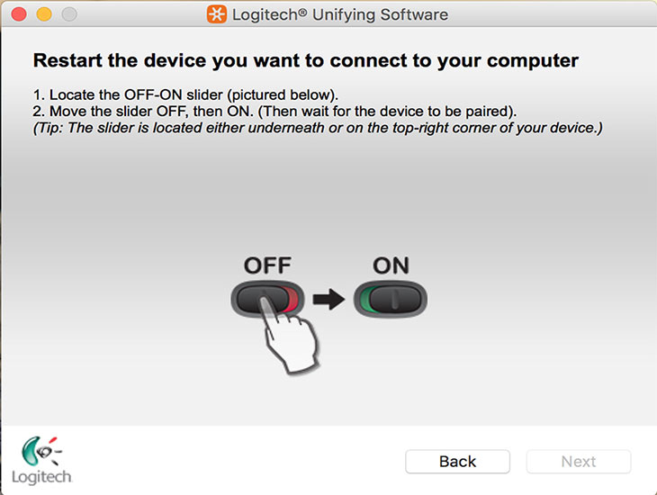 ứng dụng unifying khắc phục xự cố chuột không dây bị mất đầu USB