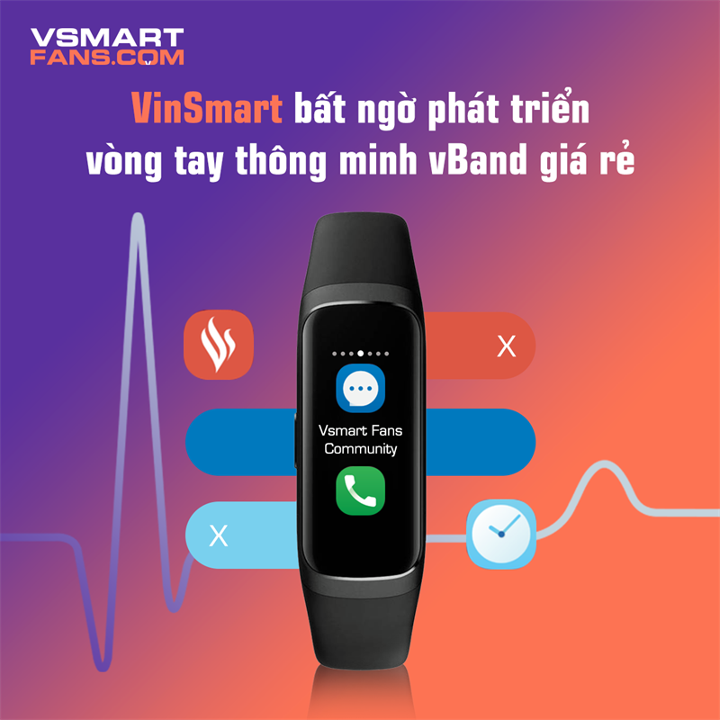 Ngạc nhiên chưa, VinSmart đang phát triển vòng tay thông minh vBand có giá rẻ hơn 1/10 so với các sản phẩm của đối thủ Ngạc nhiên chưa, VinSmart đang phát triển vòng tay thông minh vBand có giá rẻ hơn 1/10 so với các sản phẩm của đối thủ