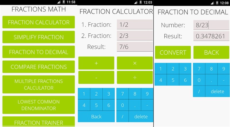 Fractions Math Pro