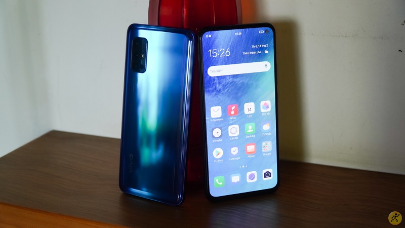 Hình ảnh Vivo V19 Neo phiên bản màu xanh