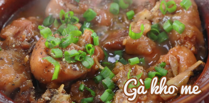 How to make chicken with tamarind sweet and sour, delicious, very rich with rice
