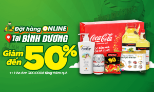 Bách hoá XANH Online sắp có mặt tại Bình Dương, đặt mua online giảm đến 50%